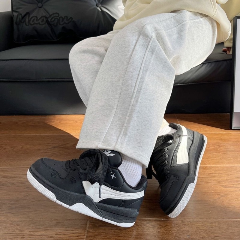 Women's Black White Leather Sk - Vans Shoes Old Skool review and price
